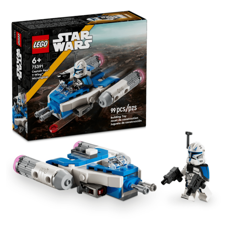 LEGO Star Wars – Mikrostíhačka Y-wing kapitána Rexa
